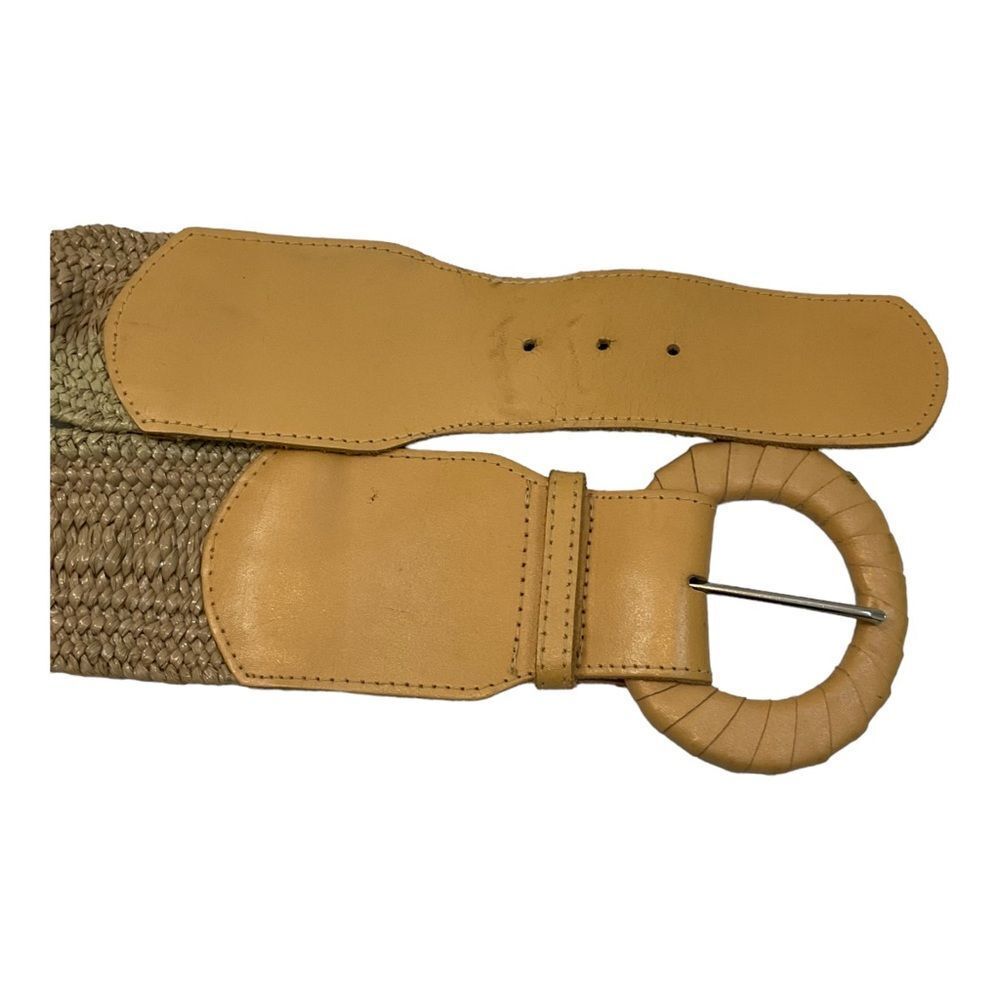 Bundle 3 Women Belt,Fashion Straw Woven Elastic Stretch Waist Band Leather Sz S. - Picture 6 of 11